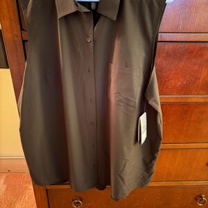 GAIAM Women's Black Button-Down Shirt